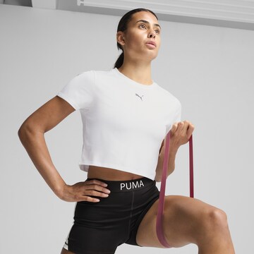 T-shirt fonctionnel 'Tad Essetials' PUMA en blanc