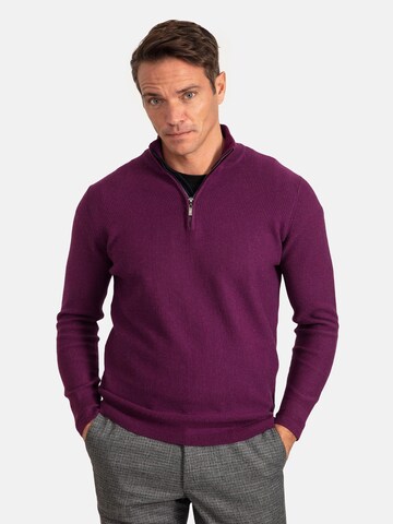 Jacey Quinn Sweater in Purple: front