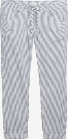 TOM TAILOR Regular Housut värissä sininen: etupuoli