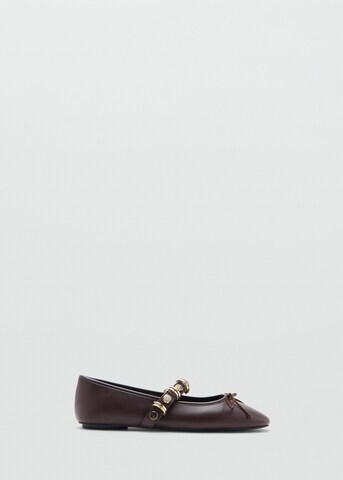 MANGO Riemchenballerina 'Ringing' in Rot