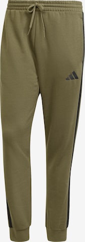 Pantaloni sportivi 'Essentials' di ADIDAS SPORTSWEAR in verde: frontale