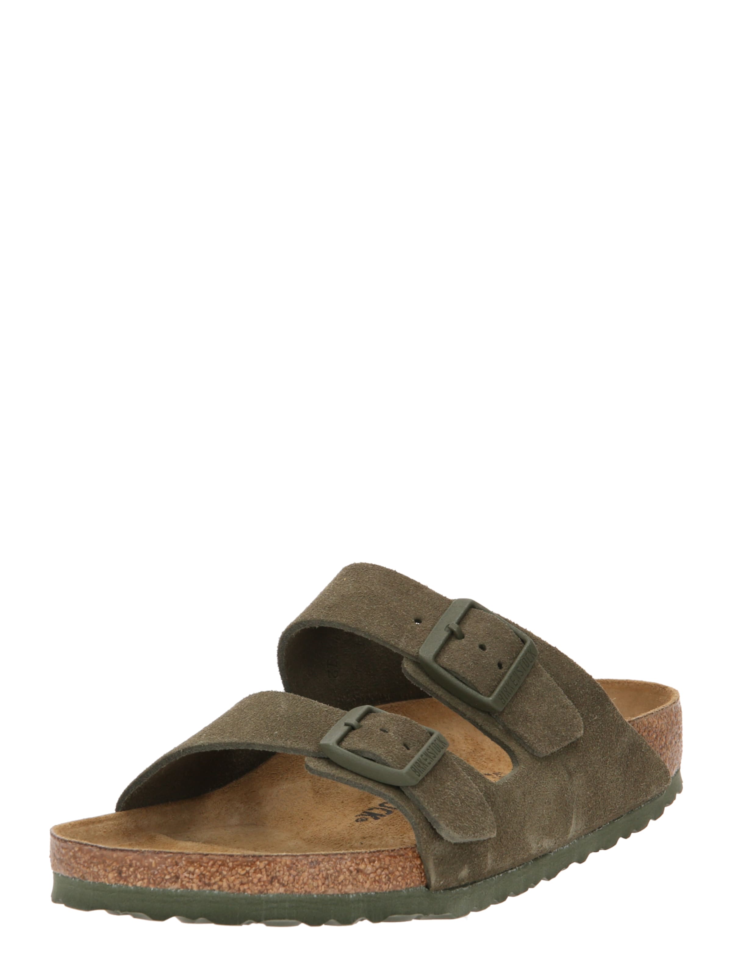 zaļš BIRKENSTOCK Sandales 'Thyme': no priekšpuses