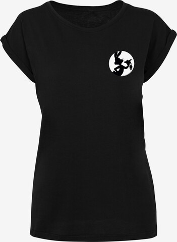 F4NT4STIC Shirt 'Looney Tunes' in Black: front