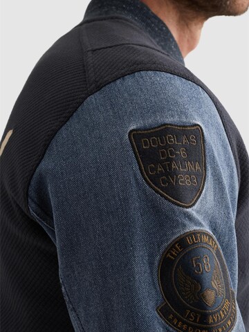 Giacca di mezza stagione 'Hybrid jacket with badges' di PME Legend in blu