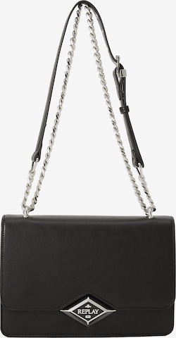 Borsa a spalla di REPLAY in nero: frontale