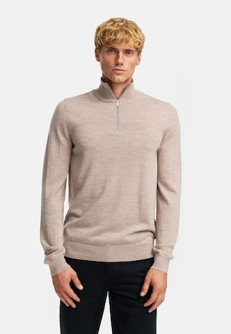 Kronstadt Sweater 'Johannes' in Beige: front