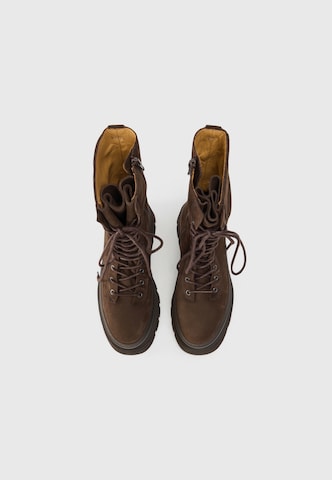 Copenhagen Studios - Botines con cordones '691' en marrón