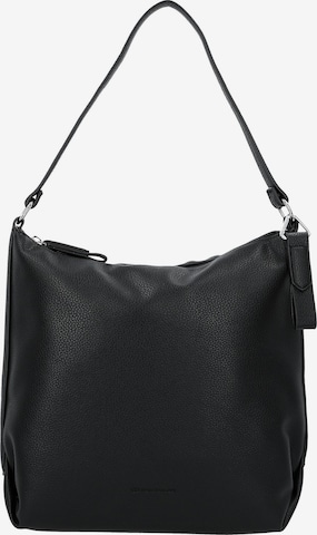 TOM TAILOR Shoulder bag 'Olive' in Black: front