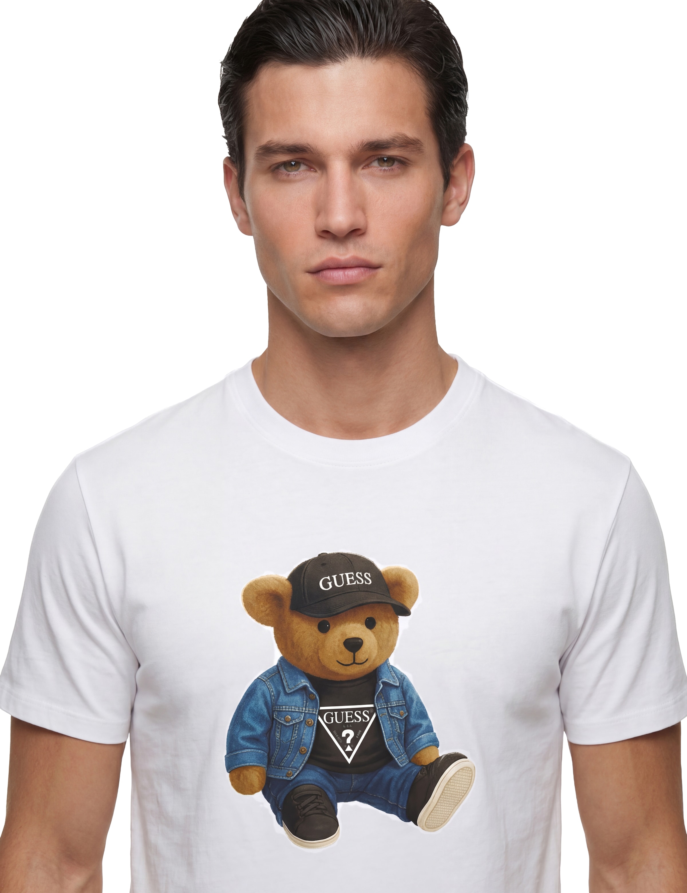 balts GUESS T-Krekls