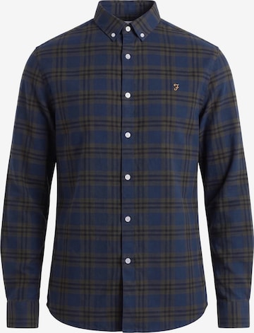 Regular fit Camicia 'BREWER' di FARAH in verde: frontale