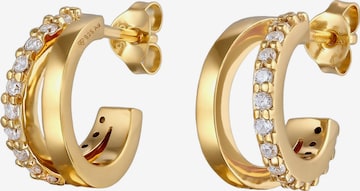 Boucles d'oreilles ELLI en or : devant