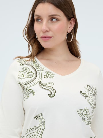 Fiorella Rubino Shirt in Beige