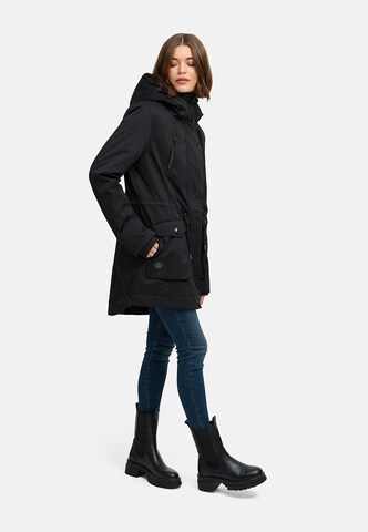 Manteau d’hiver 'Ellsa' Ragwear en noir