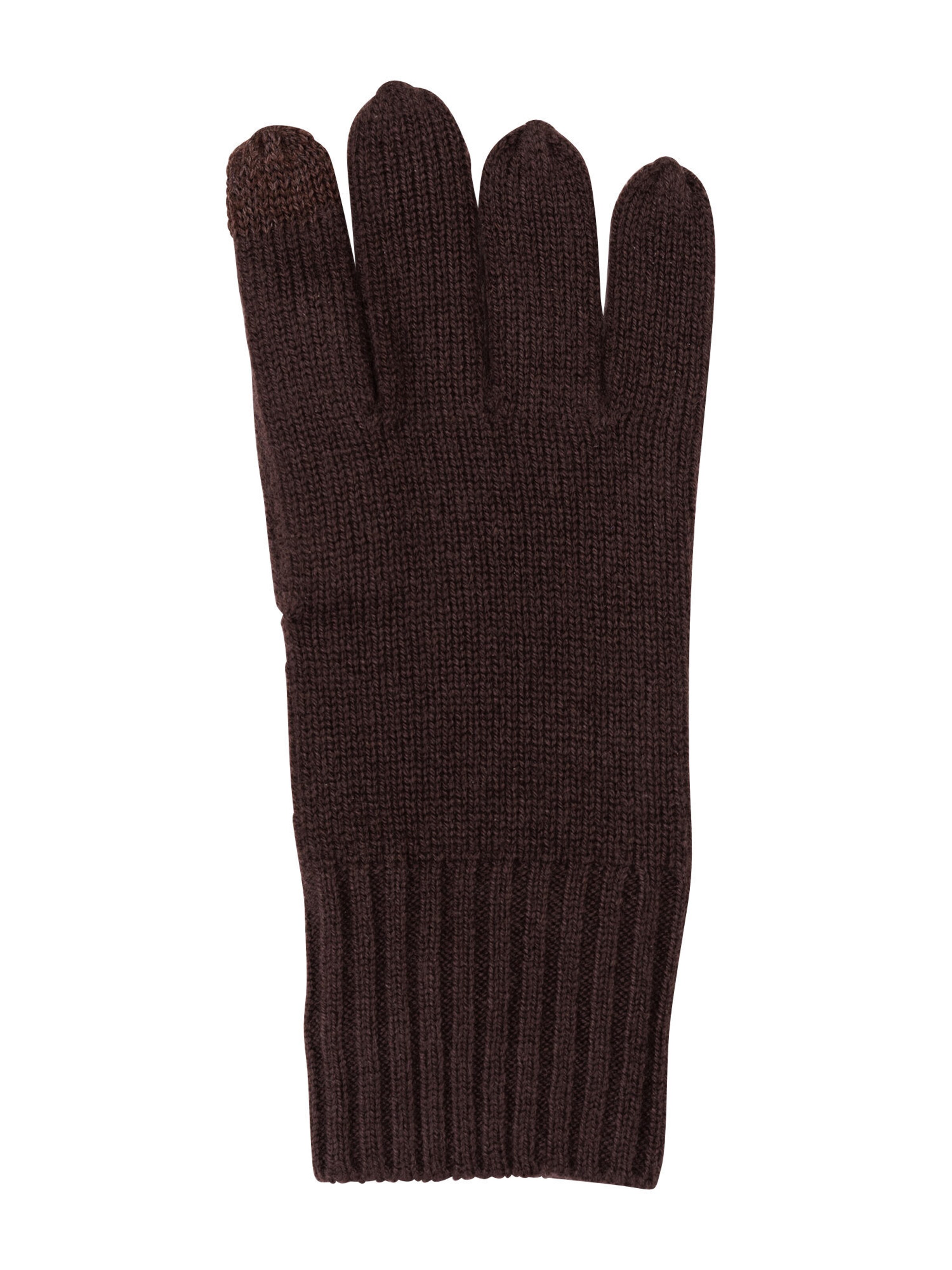 Mezzoguanti di CASH-MERE.CH in marrone