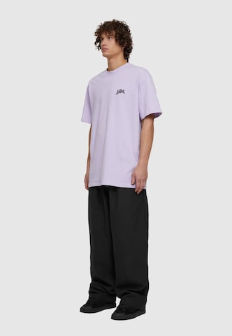 Lost Youth Shirt 'Dripping Heart' in Lila