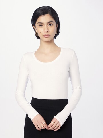 GUESS Shirt 'ADELINA' in White: front