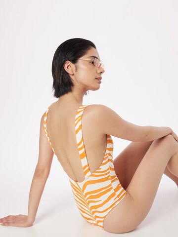BeckSöndergaard Bralette Swimsuit 'Ella' in Orange
