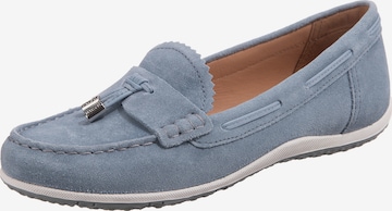 GEOX Classic Flats in Blue: front