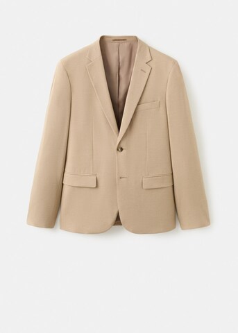 MANGO MAN Super Slim Fit Business Blazer in Beige