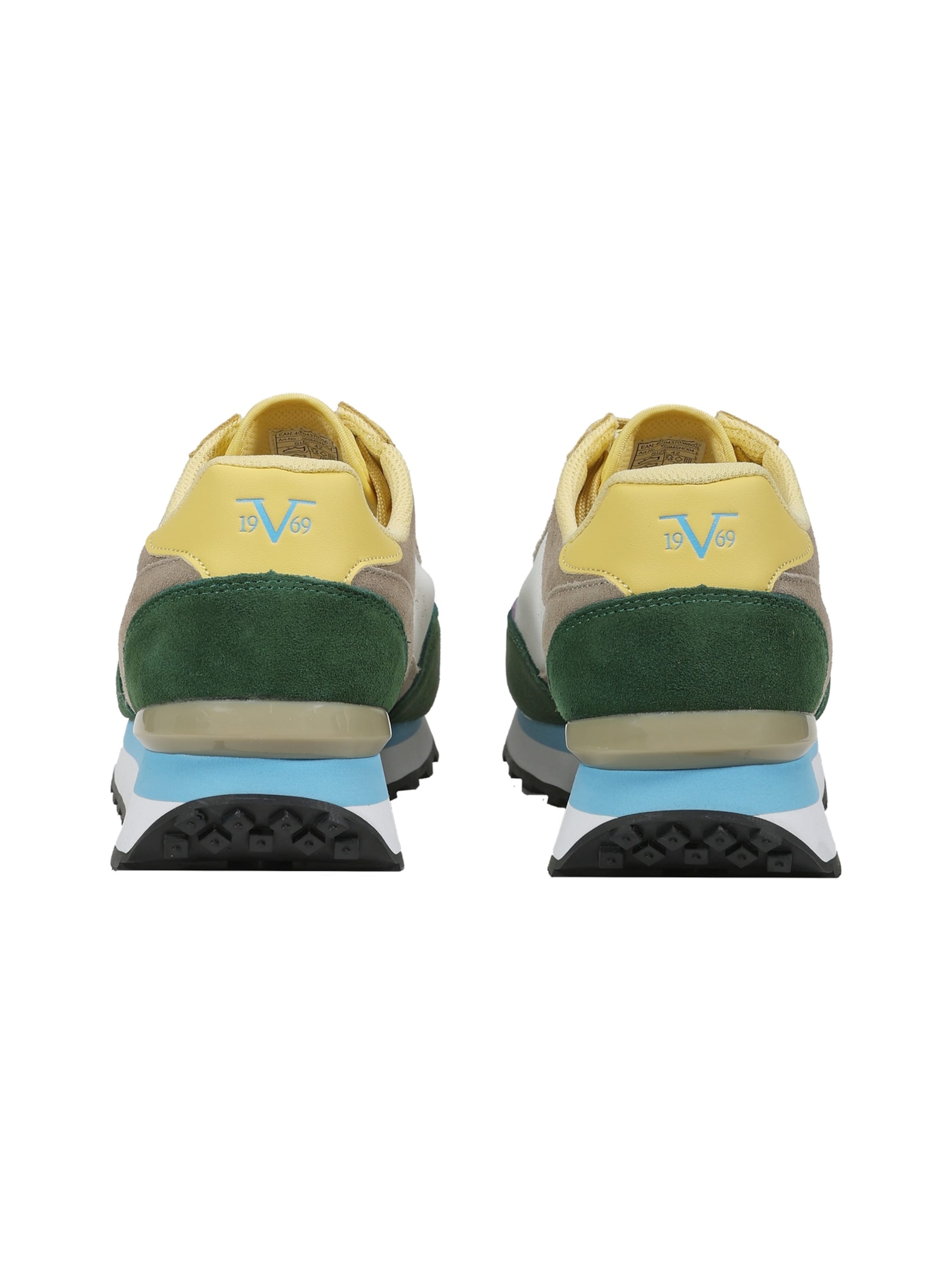 19V69 ITALIA Platform trainers 'Venezia 1.1' in Green