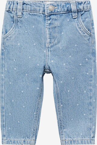 MANGO KIDS Regular Jeans 'COTTAGEJ' in Blauw: voorkant