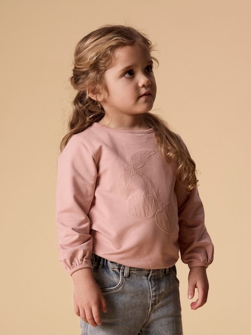 Lil'Atelier Sweatshirt in Roze: voorkant