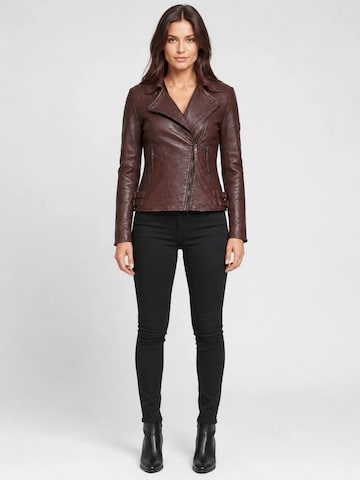 Agamaa Between-season jacket 'Alva' in Brown: front