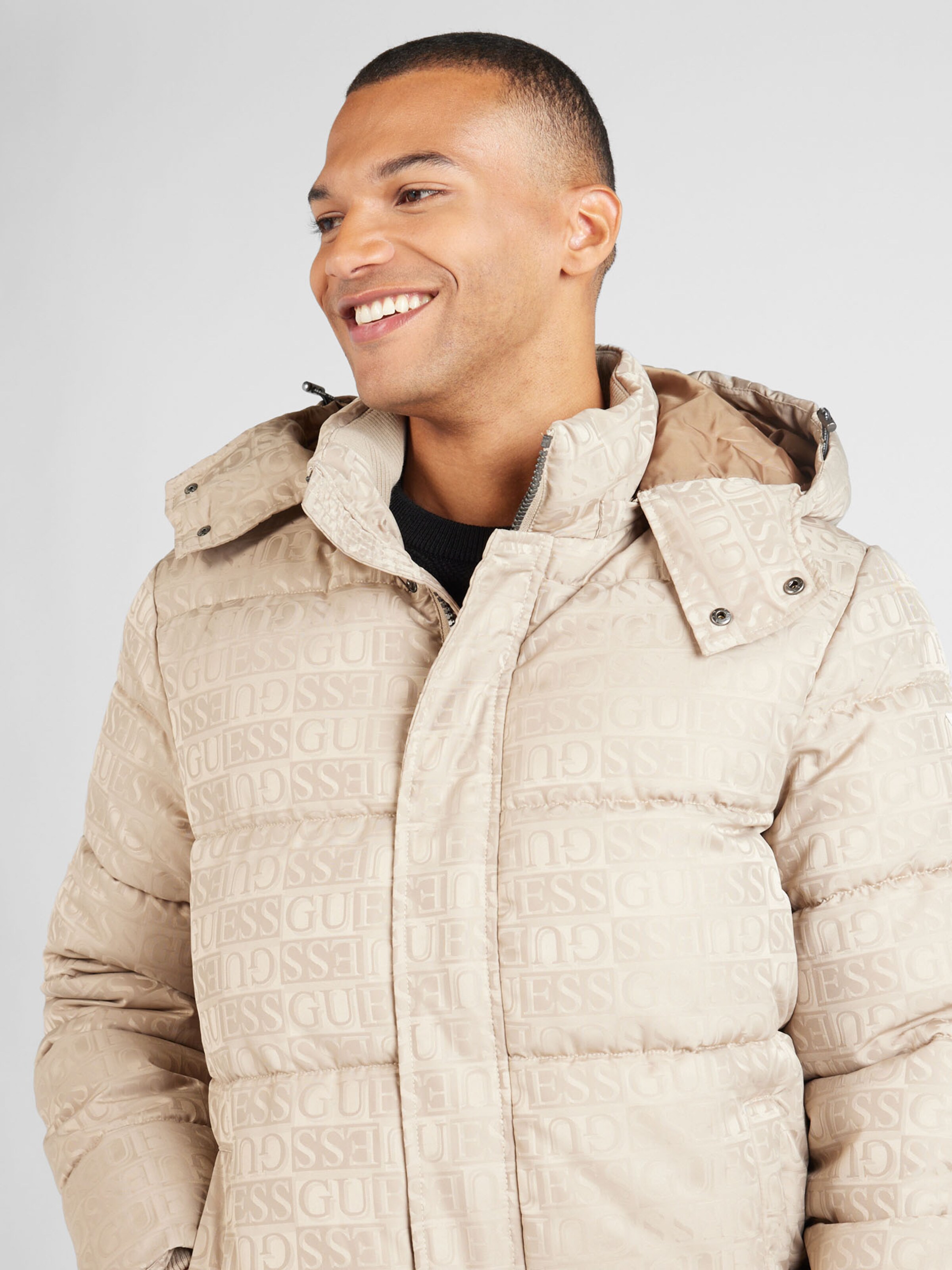 Guess beige store jacket