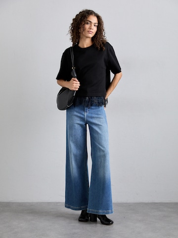 juoda Munthe Marškinėliai 'RACH'