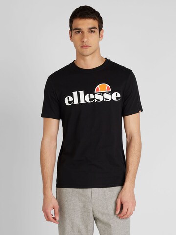 ELLESSE Μπλουζάκι 'Prado' σε μαύρο: μπροστά