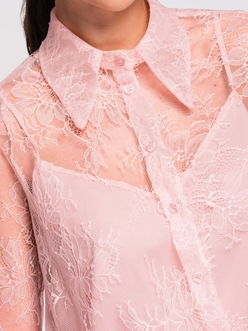 Ombre Blouse in Pink