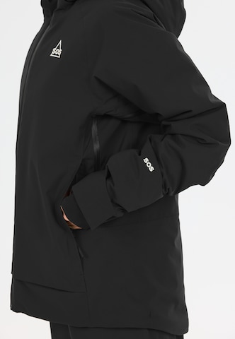 SOS Skijacke in Schwarz