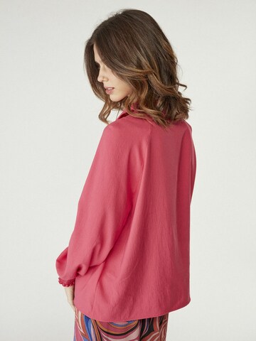 NAF NAF Bluse ' Pepitou ' in Pink