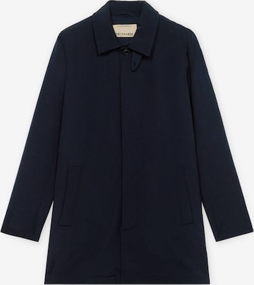 Manteau d’hiver Trussardi en bleu : devant