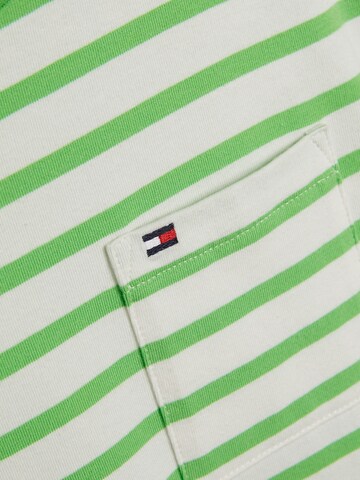 T-Shirt 'Breton' TOMMY HILFIGER en vert