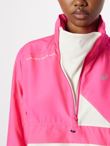 ASICS - Chaqueta deportiva 'Fujitrail' en rosa