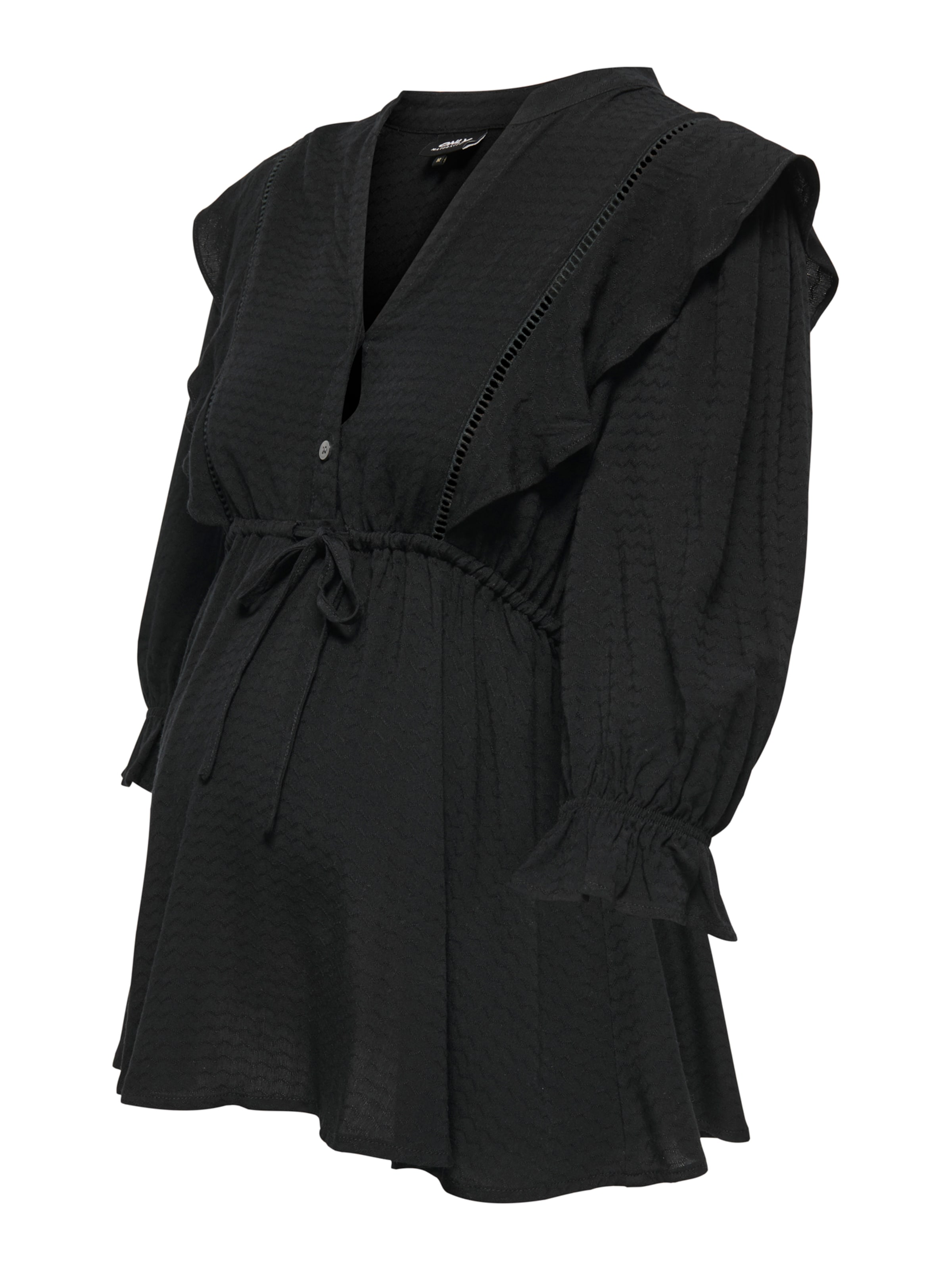 Only Maternity Блузка 'OLMSALLI' в Черный: спереди
