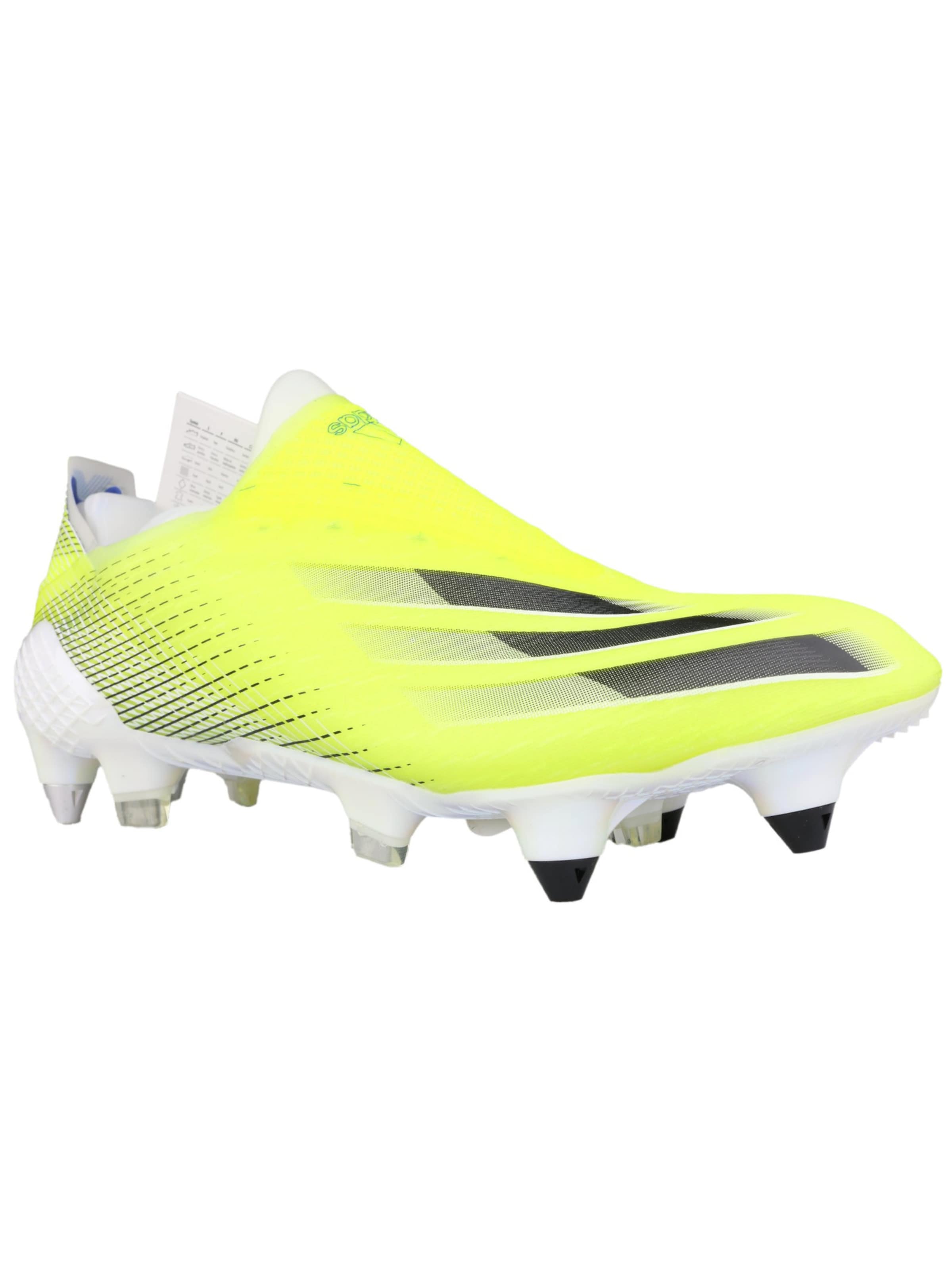 Scarpa da calcio 'Adidas X Ghosted+ SG Superlative Pack Fußballschuhe Stollen FW6901 gelb NEU' Adidas Sport di colore giallo neon, Visualizzazione prodotti