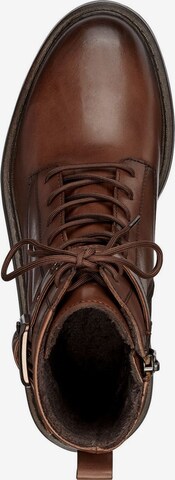 TAMARIS Lace-Up Ankle Boots in Brown