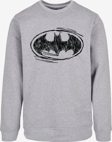 F4NT4STIC Sweatshirt 'Batman' in Grau: predná strana