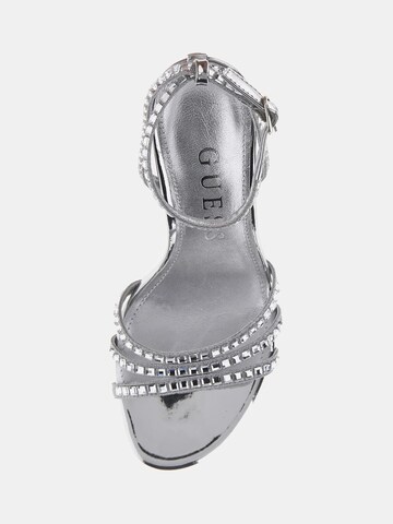 GUESS Strap Sandals 'Divinit' in Silver