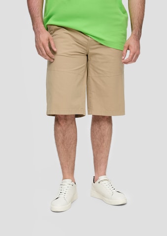 s.Oliver Regular Shorts in Beige: Vorderseite