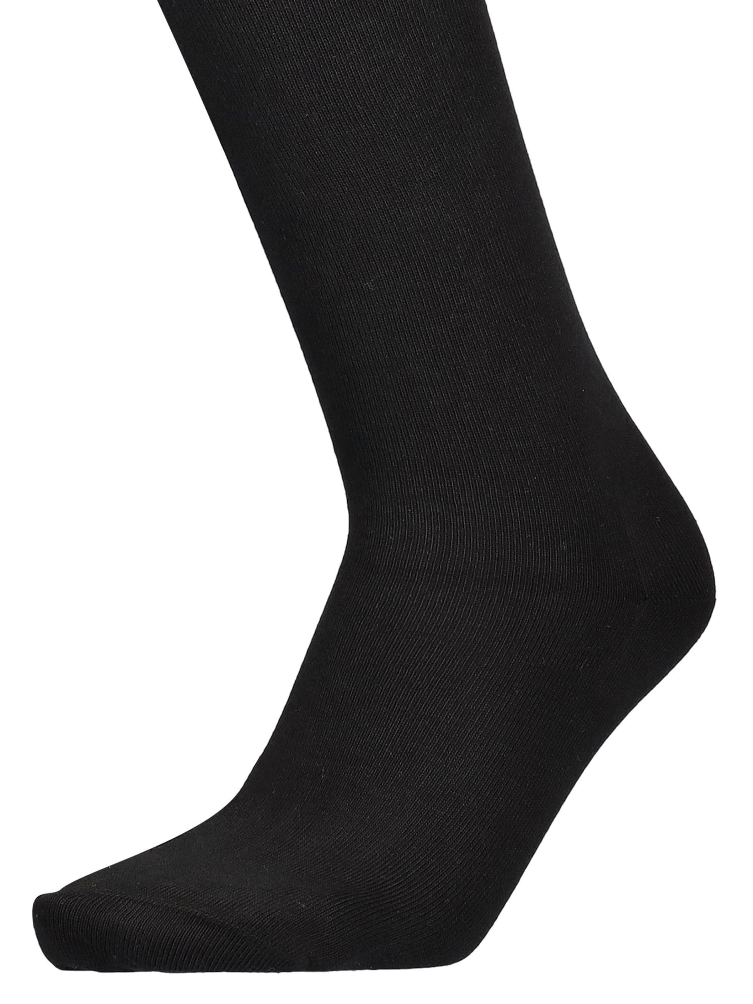 Chaussettes montantes Hudson en noir