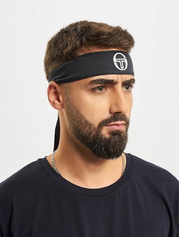 Fascia sportiva per la testa 'Pro Tie' di Sergio Tacchini in blu: frontale