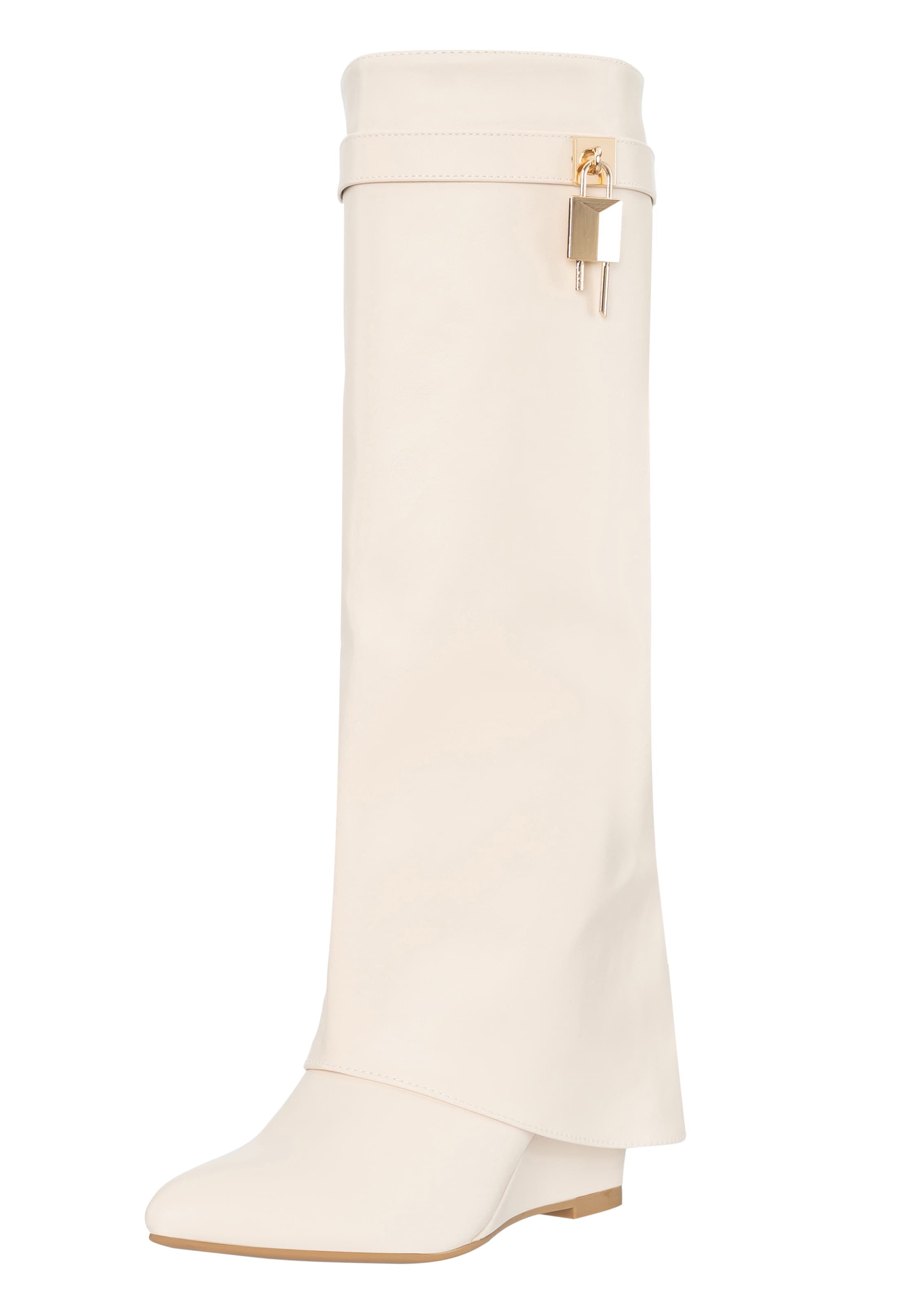 Salinyang Støvler i beige: forside