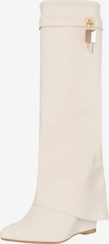 Salinyang Støvler i beige: forside