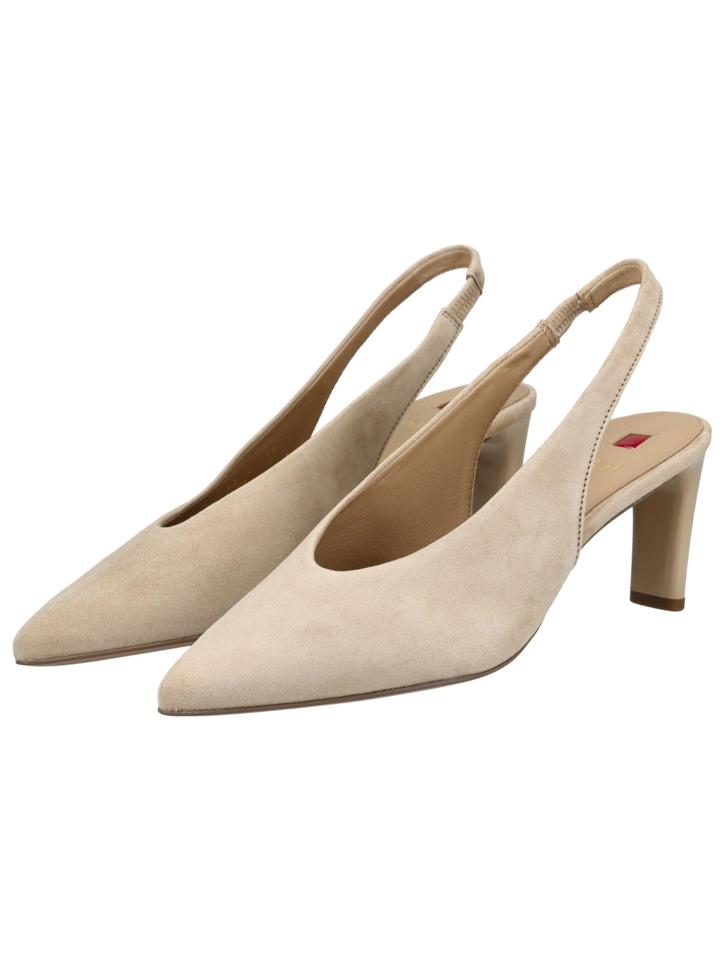 Décolleté sling di Högl in beige