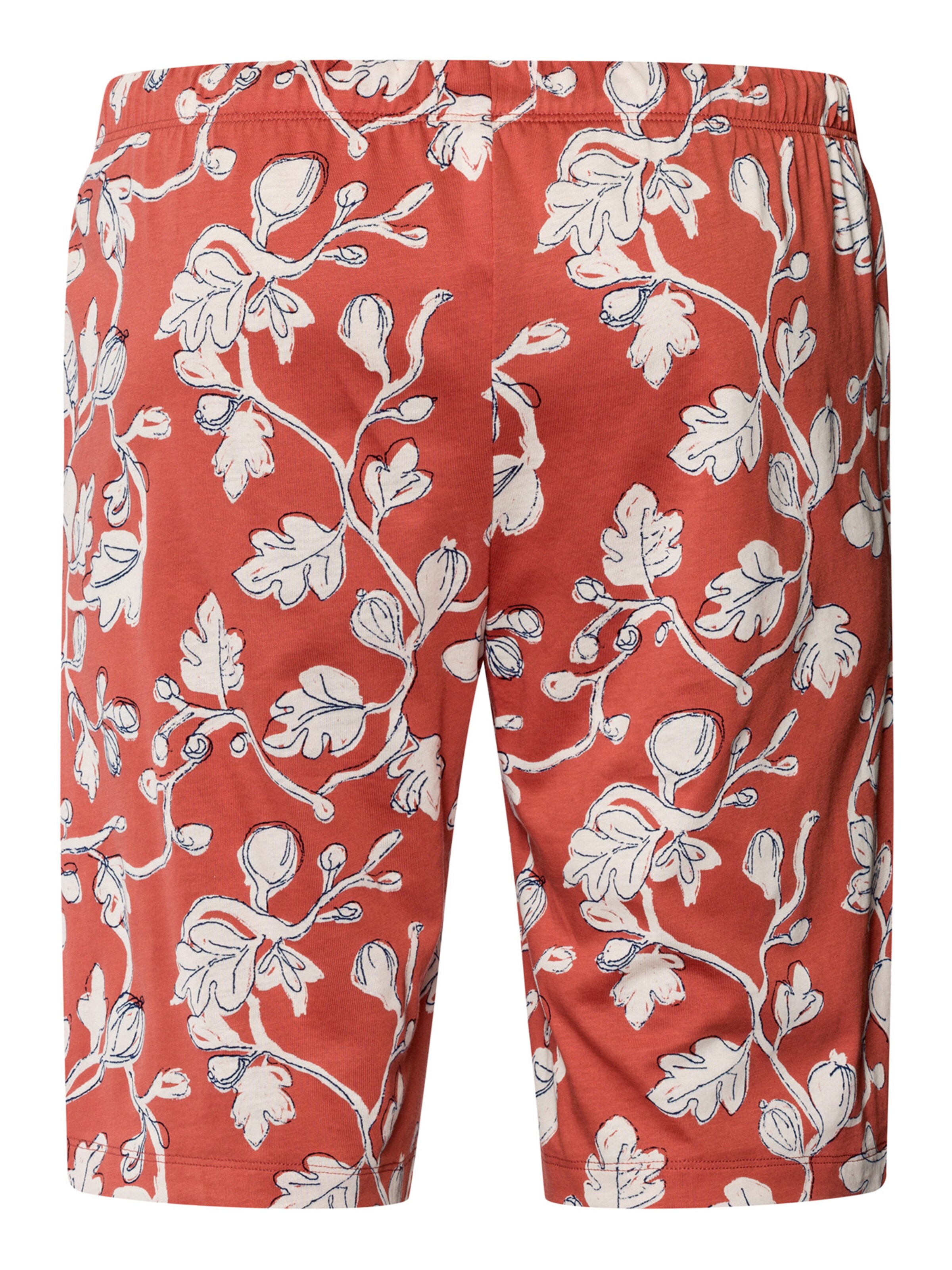 Hanro Pajama pants ' Night & Day ' in Red