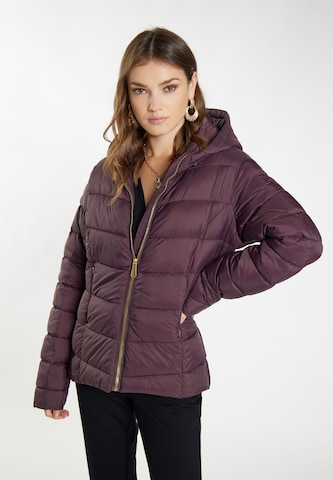 faina Winter jacket in Brown: front