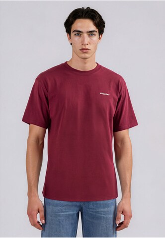 Maglietta 'Loretto' di DICKIES in rosso: frontale